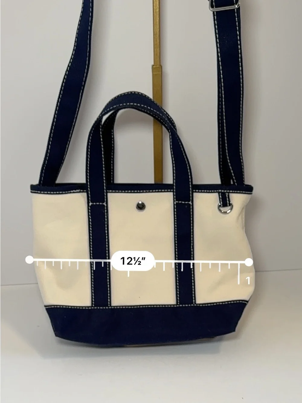 J Crew mini canvas tote NWT - Picture 10 of 10